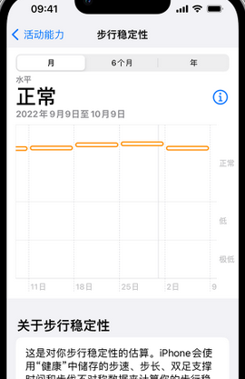 东坡iPhone手机维修如何在iPhone开启'步行稳定性通知'