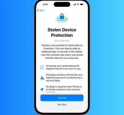 东坡苹果授权维修店分享被盗设备保护功能开启方法