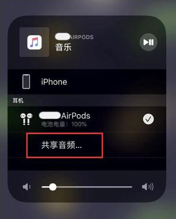 东坡苹果14音频维修点分享iPhone14音频共享设置方法 