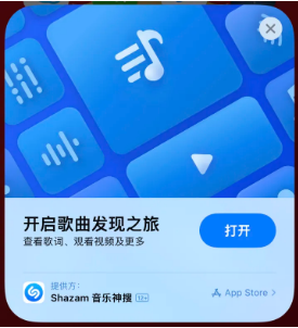 东坡苹果14维修站分享iPhone14音乐识别功能使用方法 