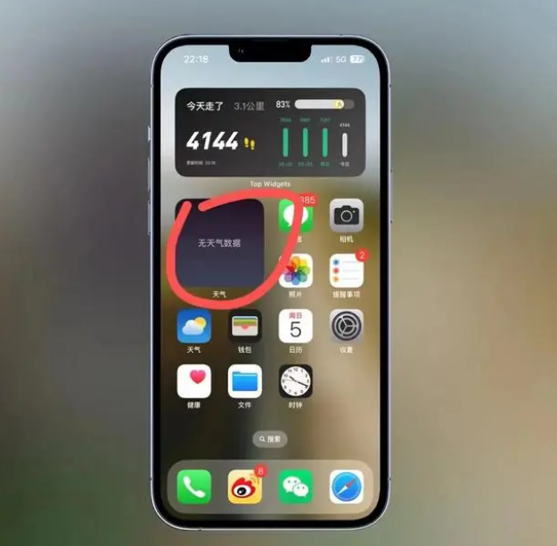 东坡苹果手机维修分享:iOS16主屏幕天气小组件无法正常工作怎么办？ 
