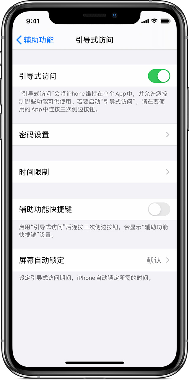 东坡苹果手机维修分享如何在 iPhone 上退出引导式访问 